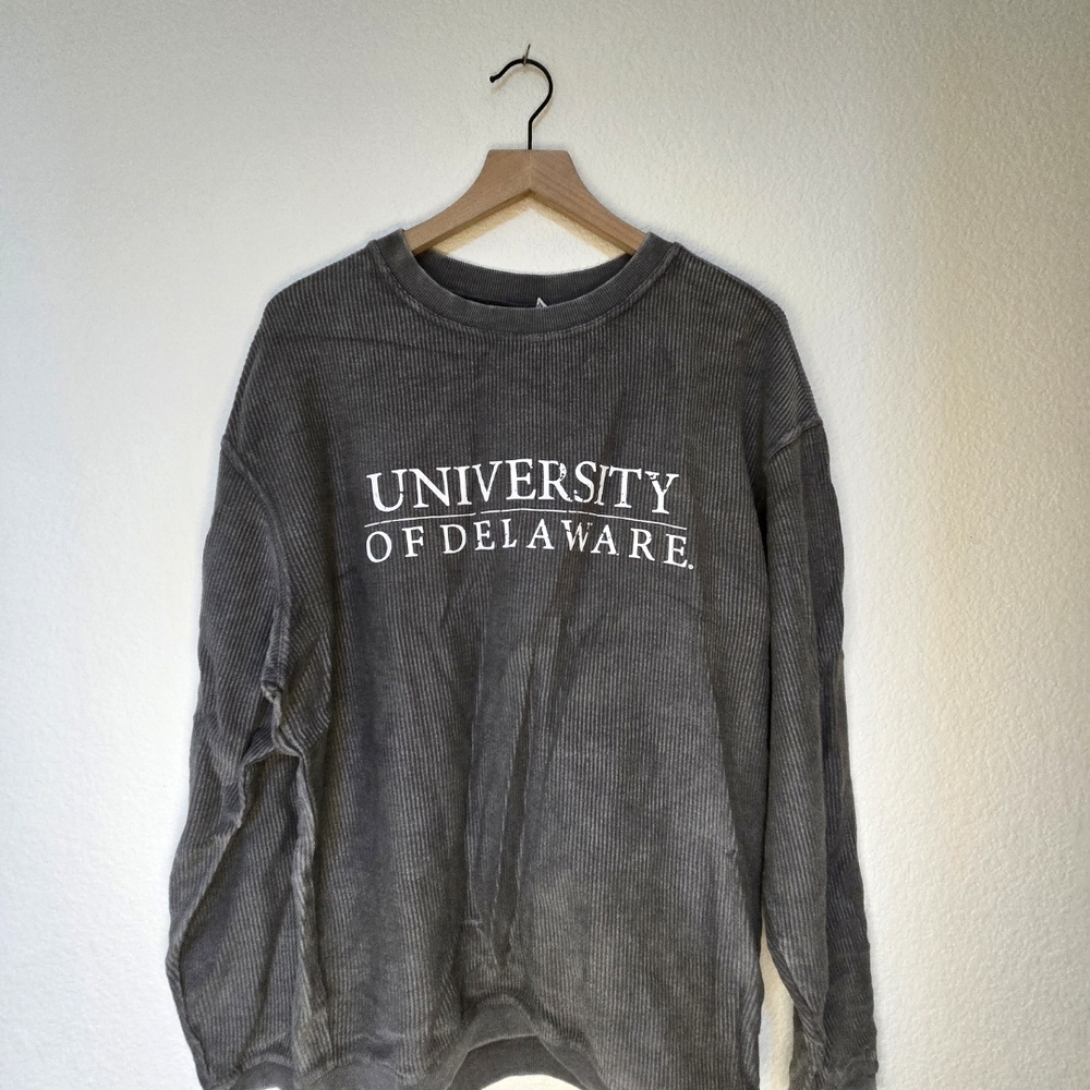 University of Delaware Gray Crewneck